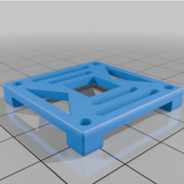 DredSkye DredCine veya CineWhoop Alıcı Montajı 25.5 Stack ELRS Crossfire için 3D Baskı