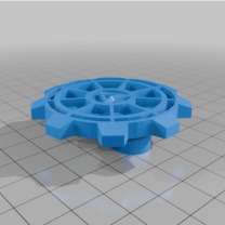 3D Baskı K1 Max Kapı Kolu Fallout Vault Tasarım