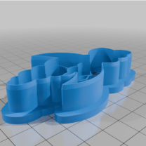 3D Baskı Hilal ve Bulut Kurabiye Kalıbı