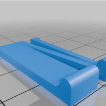 Yaylı DIN Kilit Büyük 3D Baskı