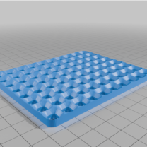 DecFinity 10×8 100mm x 80mm Taban Plakası 3D Baskı