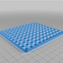 DecFinity 110mm x 100mm Taban Plakası 3D Baskı