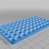 DecFinity 11×6 110mm x 60mm Taban Plakası 3D Baskı