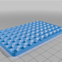 DecFinity 110mm x 70mm Taban Plakası 3D Baskı