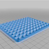 DecFinity 110mm x 90mm Taban Plakası 3D Baskı