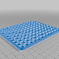 DecFinity 12×10 120mm x 100mm Taban Plakası