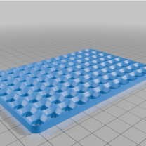 DecFinity 12×8 120mm x 80mm Taban Plakası 3D Baskı