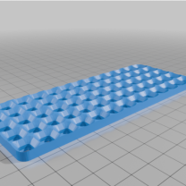 DecFinity 13×5 130mm x 50mm Taban Plakası 3D Baskı