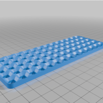 DecFinity 14×5 140mm x 50mm Taban Plakası 3D Baskı