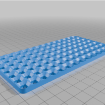 DecFinity 14×7 140mm x 70mm Taban Plakası 3D Baskı