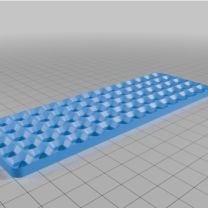 DecFinity 15×5 150mm x 50mm Taban Plakası 3D Baskı