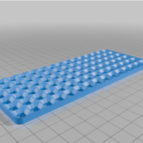 DecFinity 15×6 150mm x 60mm Taban Plakası 3D Baskı