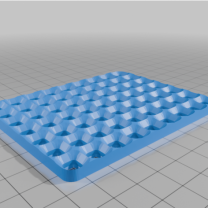 DecFinity 90mm x 70mm Taban Plakası 3D Baskı