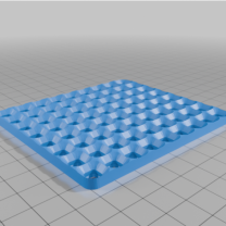 DecFinity 90mm x 80mm Taban Plakası 3D Baskı