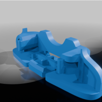 Bulaşık Makinesi Sepet Klibi Ray Durdurucu 6780630 (1) 3D Baskı