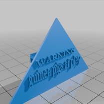 Gine Domuzu Tabelası 3D Baskı