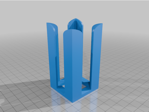 Palace Of Mad King Ludwig İçin Karo Tutucular 3D Baskı - Görsel 4