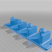 Duvar Tipi Gözlük Tutucu 3D Baskı