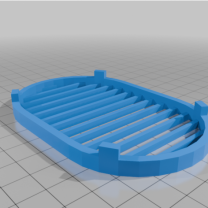 Kişiselleştirilmiş Geliştirilmiş Sabunluk 65x100x10 3D Baskı