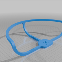 Drone F450 Pervane Koruma 3D Baskı