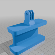 GoPro Kamera Bağlantı Aparatlı Telefon Tripodu 3D Baskı