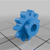 Early Nikon 50 1.4 Fokus Dişlisi 3D Baskı