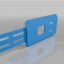 E Bike Batarya Braketi Rayı 3D Baskı