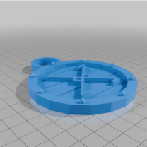 Renn Fest Takas Kalkanı Madalyonu 3D Baskı