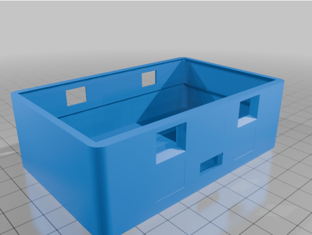 Renogy RBM500 Batarya Monitörü Ekranı Duvar Montajı Remix 3D Baskı - Görsel 3