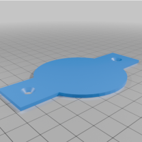 Sansi Işık Paneli 3-5m Havşa Vida Delikli 3D Baskı