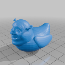 Shrubber Shruck Shrek Duck 3D Baskı
