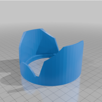 Sony 18-105 F4 Lens Parasoley 3D Baskı