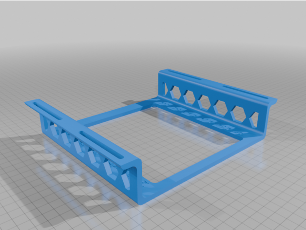 HP PRO MINI 260 G9 Masa Altı Standı 3D Baskı - Görsel 3