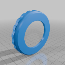 67 mm – 43 mm Step Down Adaptör Halkası 3D Baskı