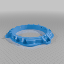 Nissan Stagea Ön Aftermarket 6.5 Hoparlör Braketi 3D Baskı