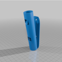 3/4 Tiki Brand Direkler İçin Torch Tutucu (Remix) 3D Baskı