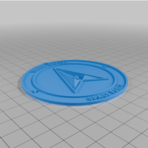 US Space Force Amblem Madalyon 3D Baskı