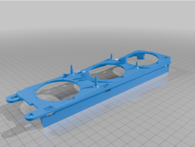 Volvo 240 Üçlü Gösterge Çerçeve Destek Braketi VOLVO 1259658 1882 - Görsel 3