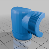 XLR 90 Derece Kapak 3D Baskı