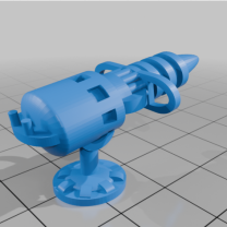 Ölüm Işını Hedefi 28mm Ölçek 3D Baskı