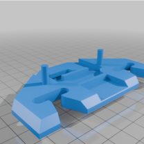 GM 20085728 Arka Cam Regülatör Kılavuzu Alt 1980 1996 3D Baskı