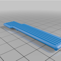 3D Baskı Kumpas Pil Modu Kapak Plakası