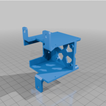 FlyingBear Reborn 2 Fan Kanalı PINDA İçin Kelepçeli ADXL345 3D Baskı