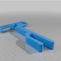 Toll Express Lanes Transponder Güneşlik Klipsi 3D Baskı