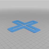 Örgü Cetveli Dikiş Cetveli 3D Baskı