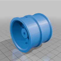 Mr Crankyface Kamyonu için Gerçekçi Tekerlekler 3D Baskı