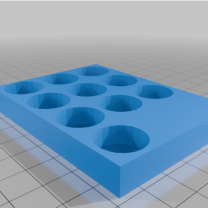 Lightsaber Kalemlik 3×3 1 3D Baskı