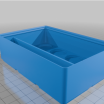 Büyüteç Lens Kutusu Gridfinity 3D Baskı