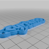 3D Baskı Cyriano Dekoratif Model