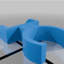 RV İçin Starlink Bayrak Direği Braketi 3D Baskı